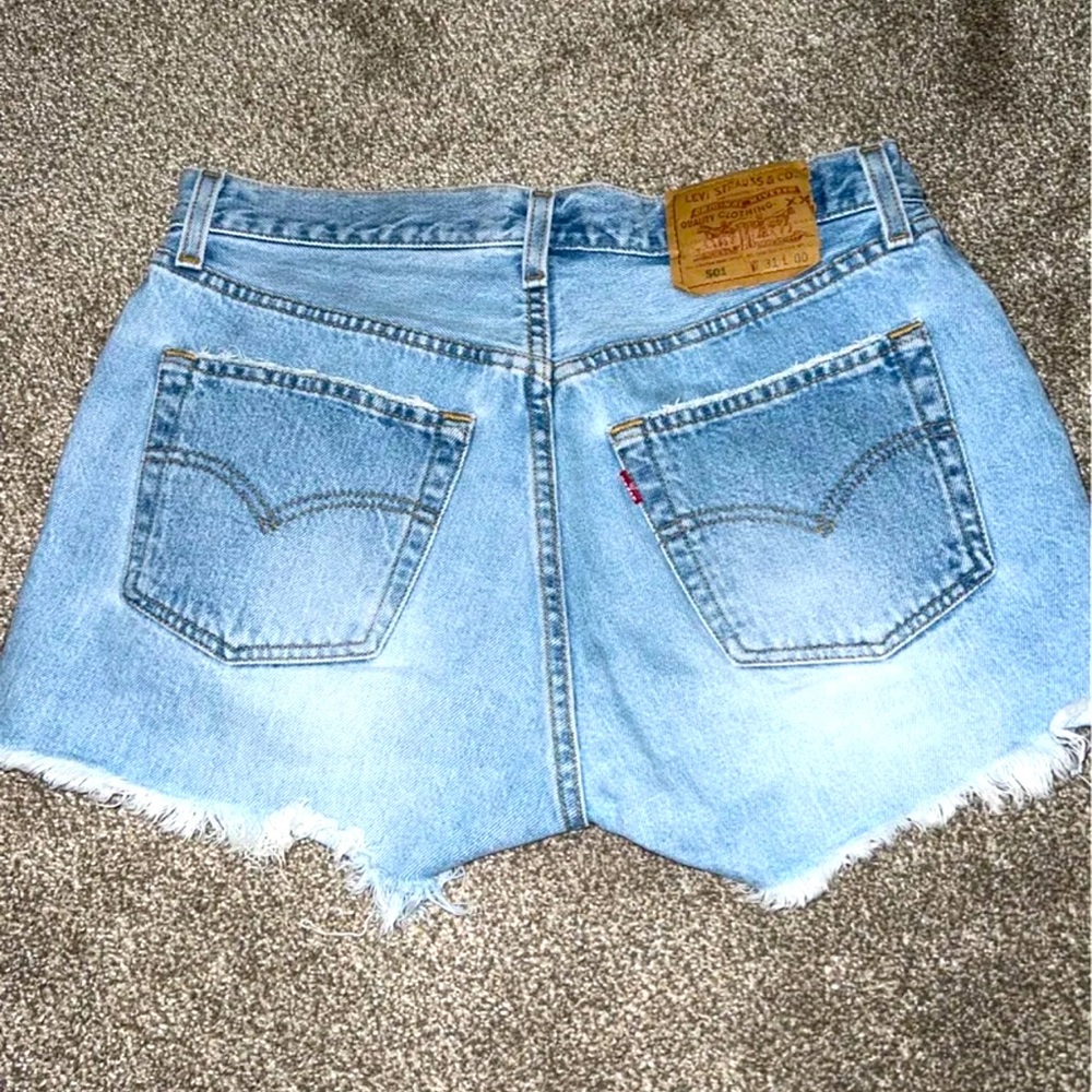 Vintage Levi jean shorts